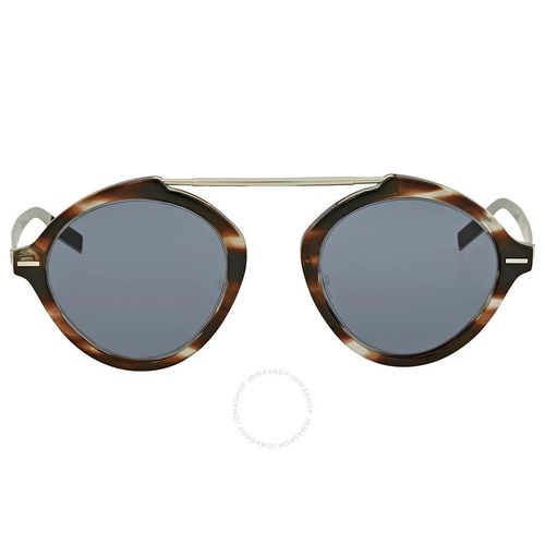 Kính Mát Dior Blue Round Sunglasses CD System 9G0 KU-3